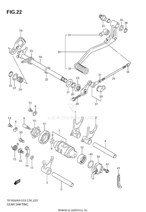 Gear Shifting Schematic