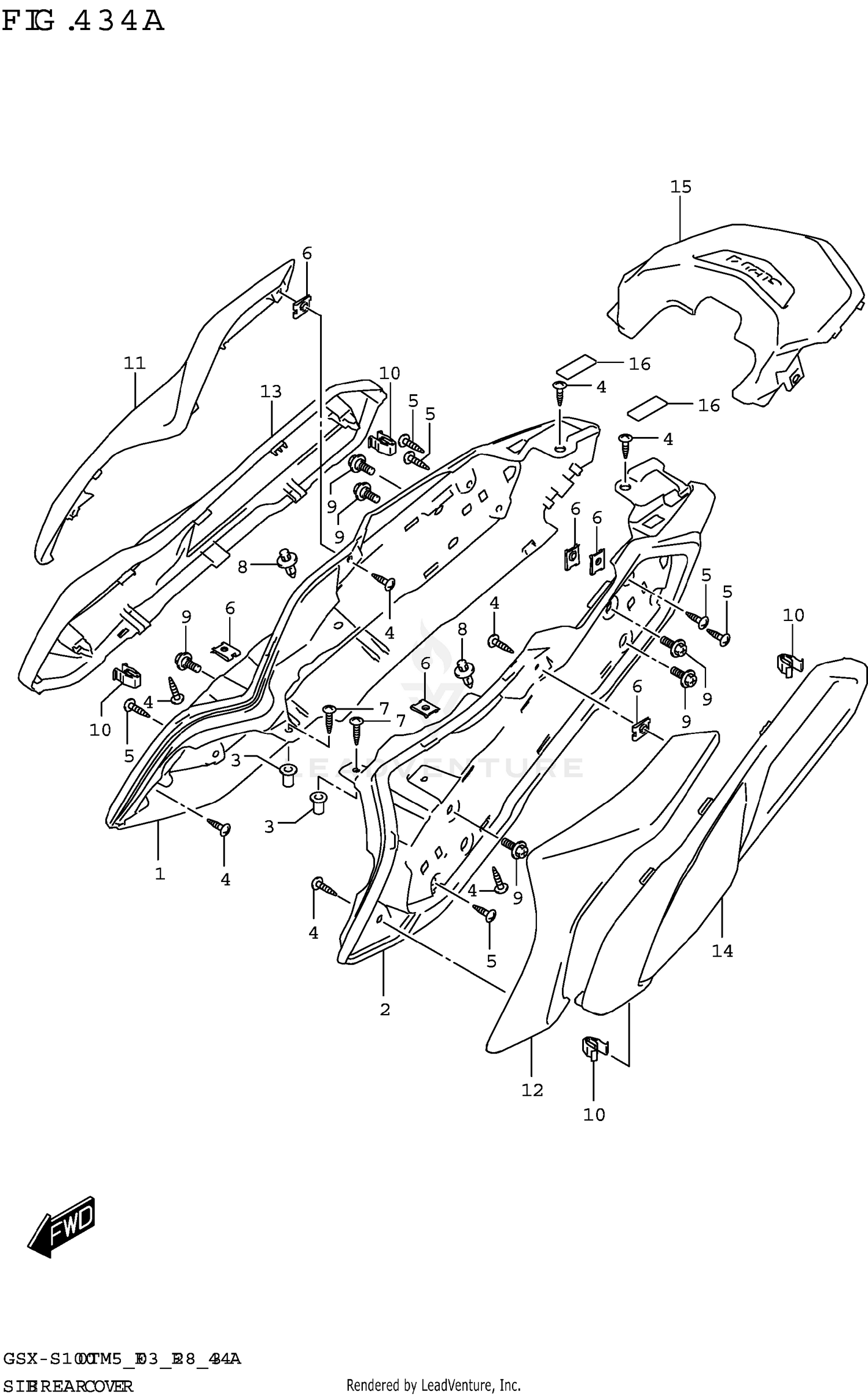 SIDE REAR COVER