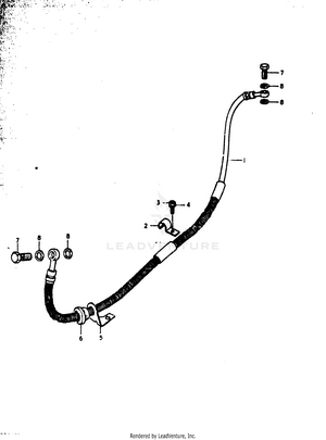 Rear Brake Hose Schematic