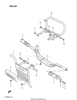 Footrest Schematic