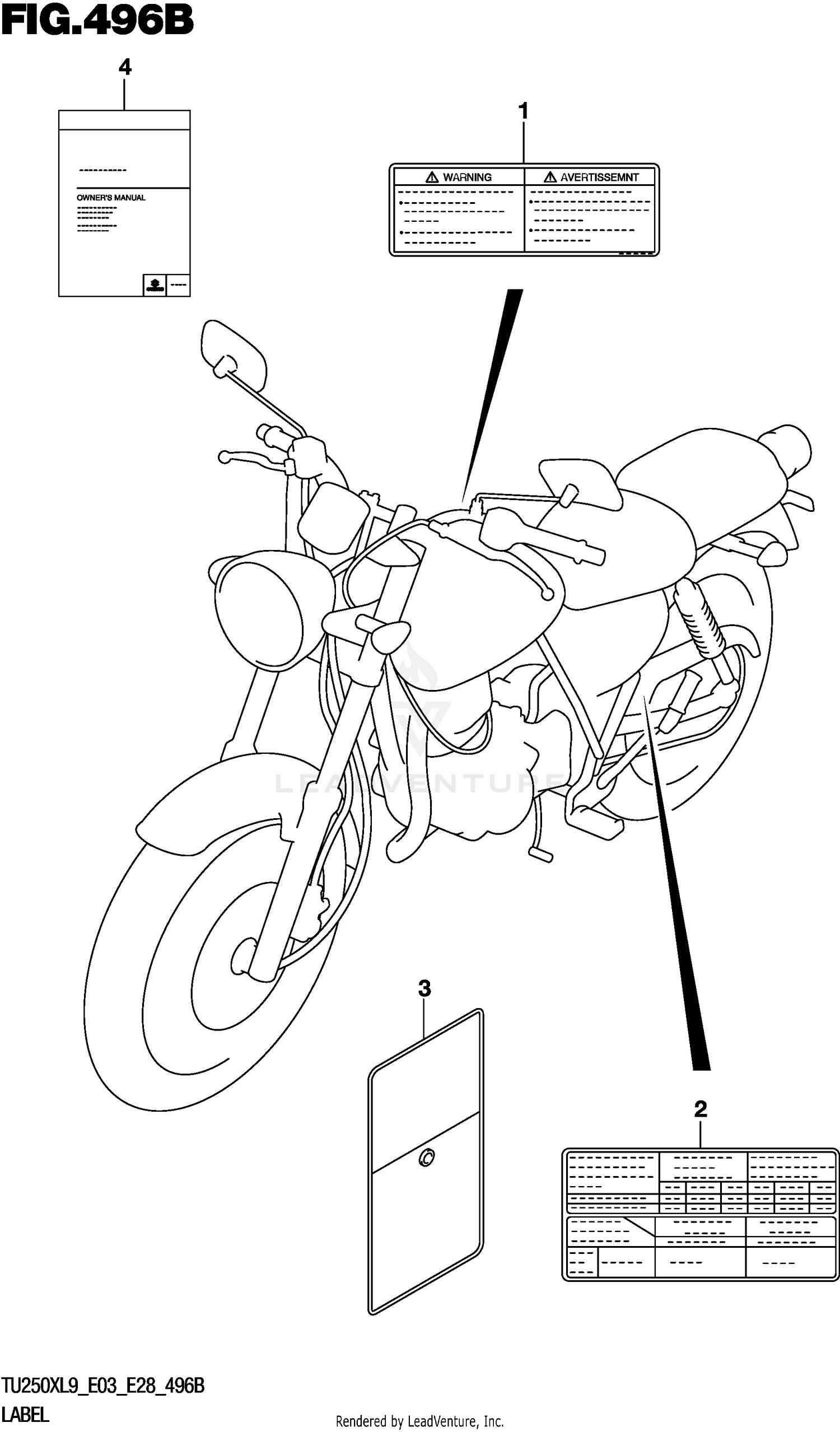 LABEL (TU250XL9 E28)