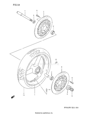 Front Wheel Schematic