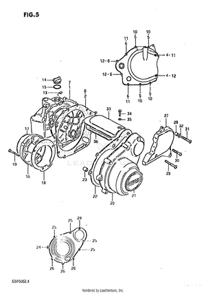 Crankcase Cover Schematic