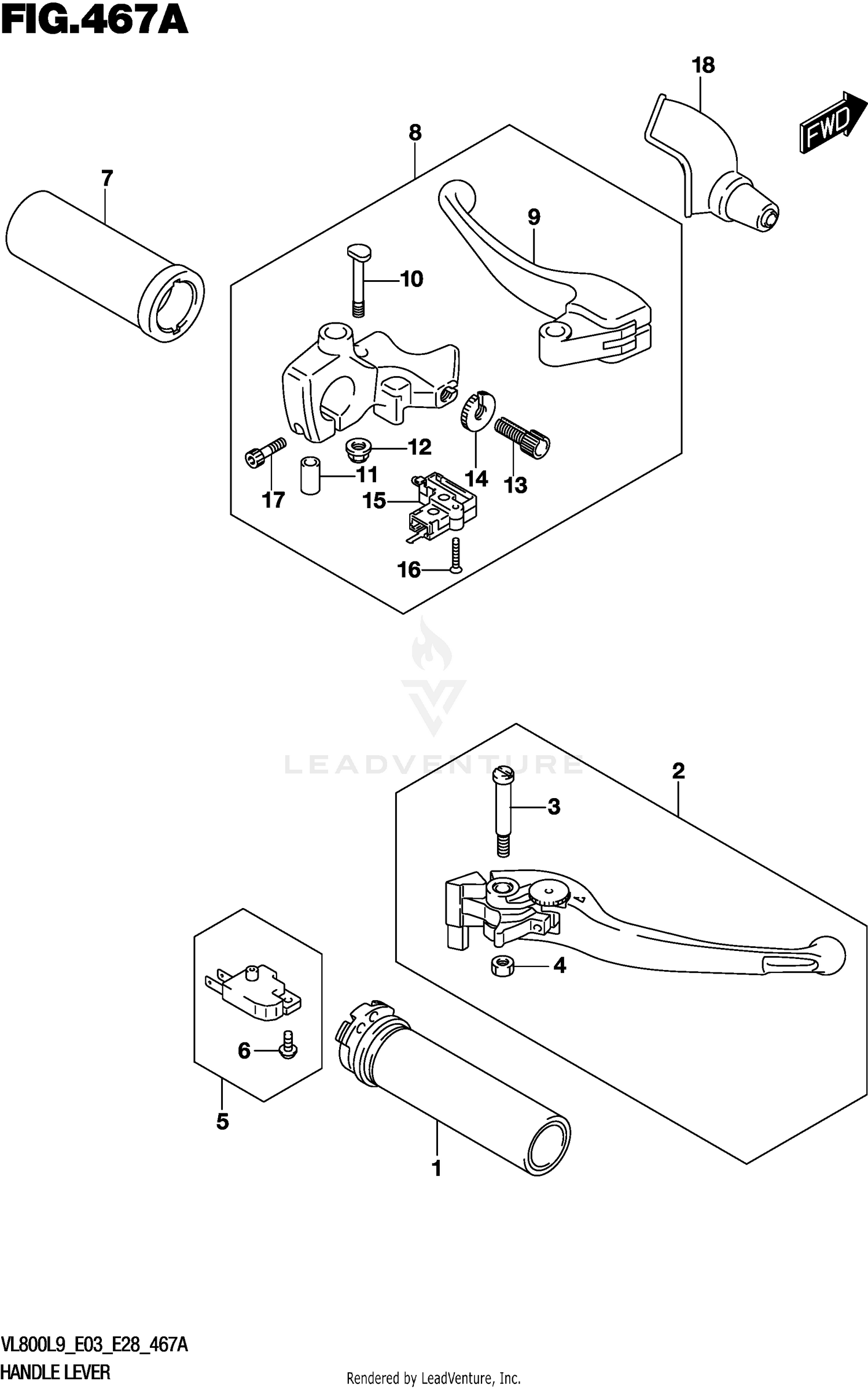 HANDLE LEVER