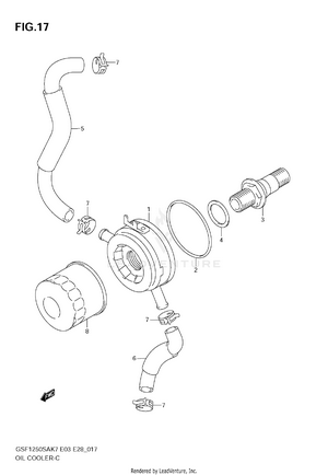 Oil Cooler Schematic