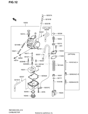 Carburetor Schematic