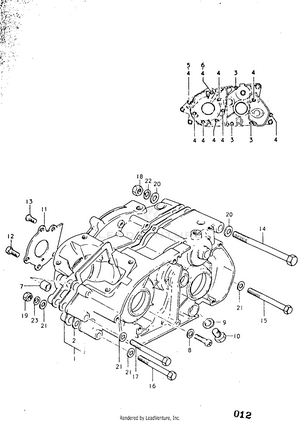 Crankcase Schematic