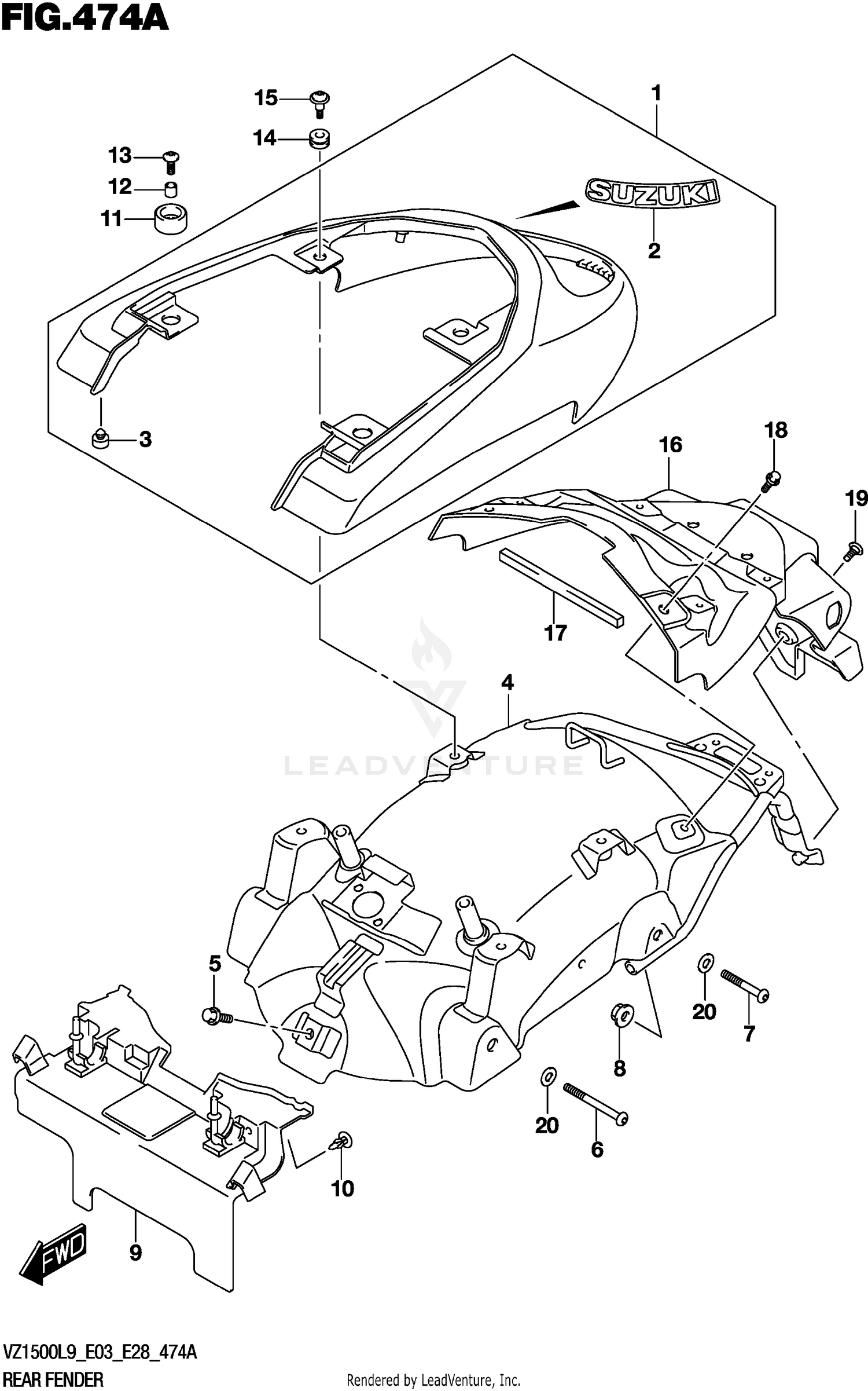 Assembly diagram
