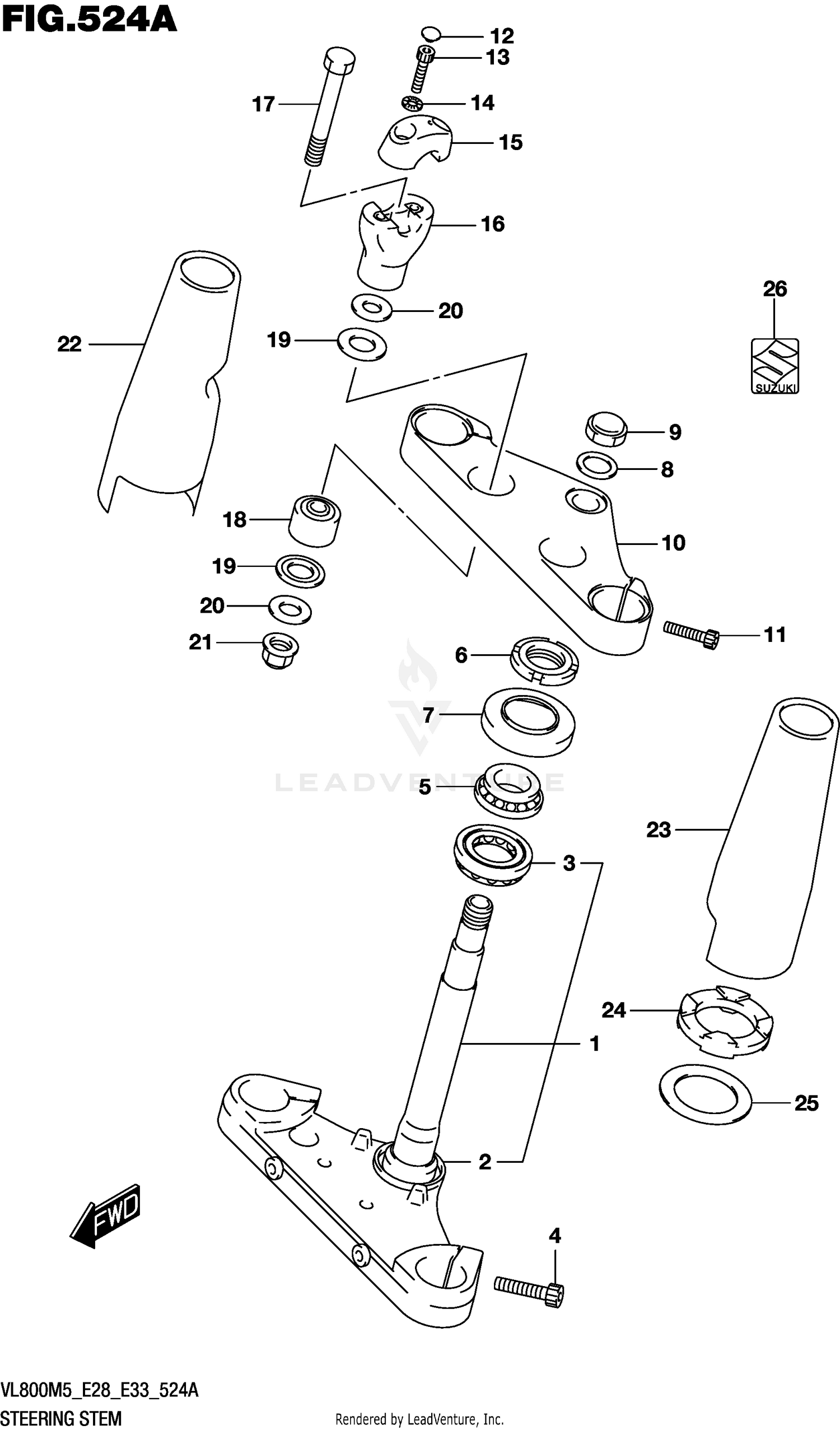 STEERING STEM