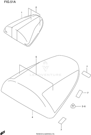 Seat Tail Box (model W) Schematic