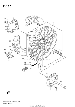 Rear Wheel Schematic
