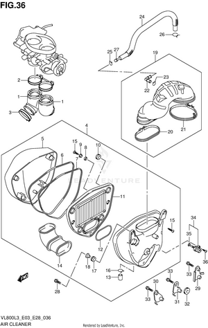 Air Cleaner Schematic