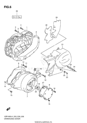 Crankcase Cover Schematic