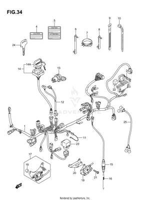 Wiring Harness (model K4/k5) Schematic