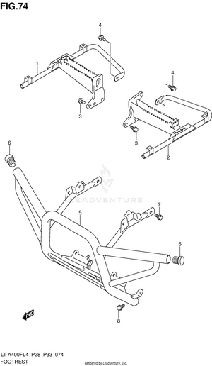 Footrest Schematic