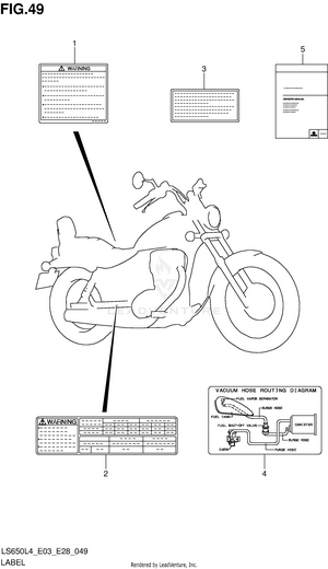 Label (ls650l4 E33) Schematic
