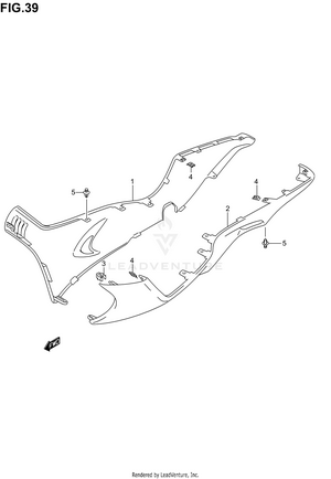 Side Leg Shield (model K3) Schematic
