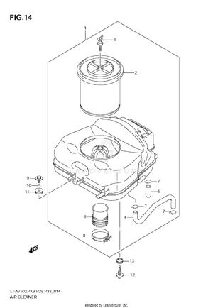 Air Cleaner Schematic