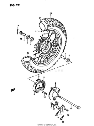 Front Wheel Schematic