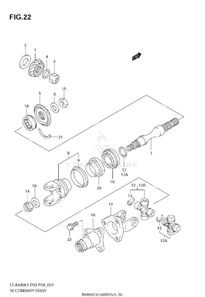 Secondary Drive Schematic