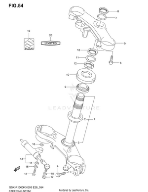 Steering Stem Schematic