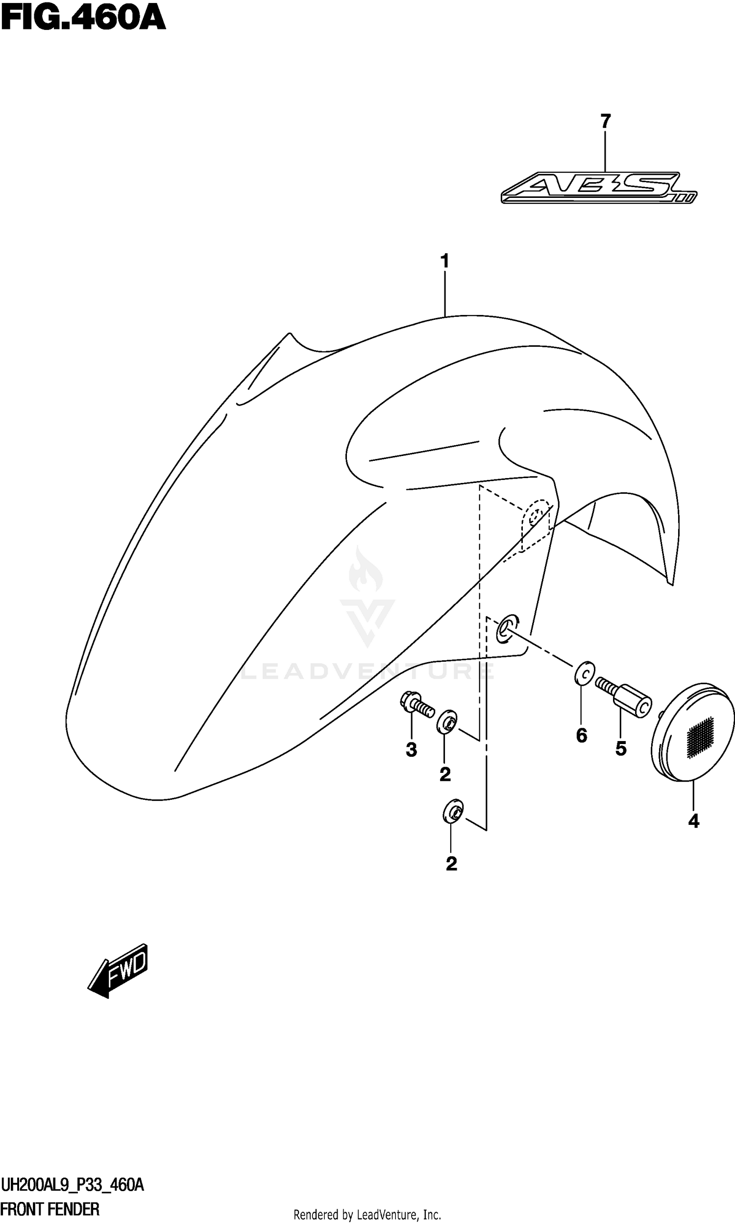 FRONT FENDER