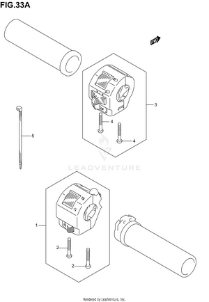 Handle Switch (model K3) Schematic