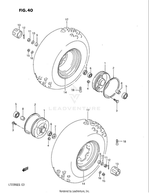 Front Wheel Schematic