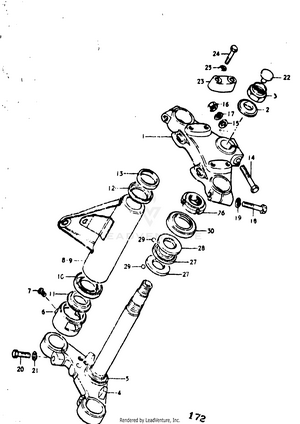 Steering Stem Schematic