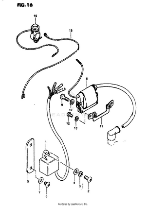 Cdi Unit - Ignition Coil (rm60x) Schematic
