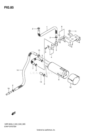 Evap System (vzr1800zl4 E33) Schematic