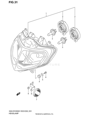 Headlamp Schematic