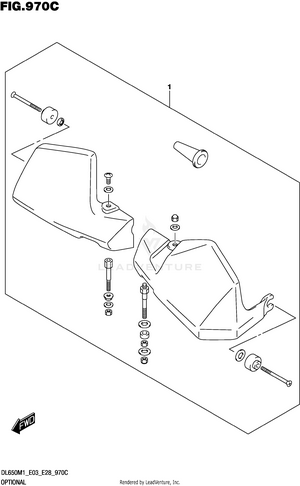 Optional (dl650a)(see Note 1) 970c Schematic