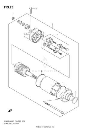 Starting Motor Schematic