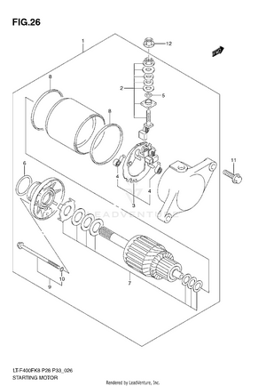 Starting Motor Schematic