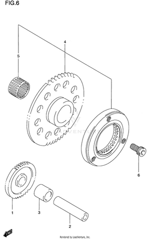 Starter Clutch Schematic