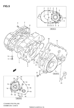 Crankcase Cover Schematic