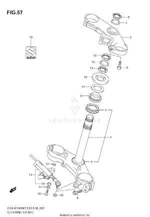 Steering Stem Schematic