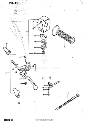 Left Handle Switch (model Z) Schematic