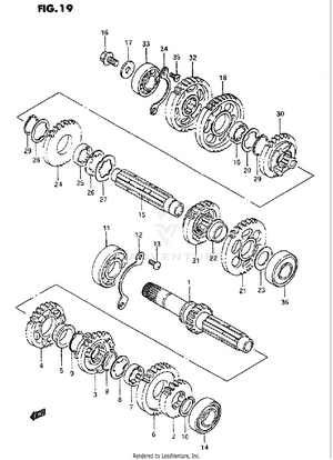 Transmission Schematic