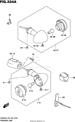 Turnsignal Lamp Schematic
