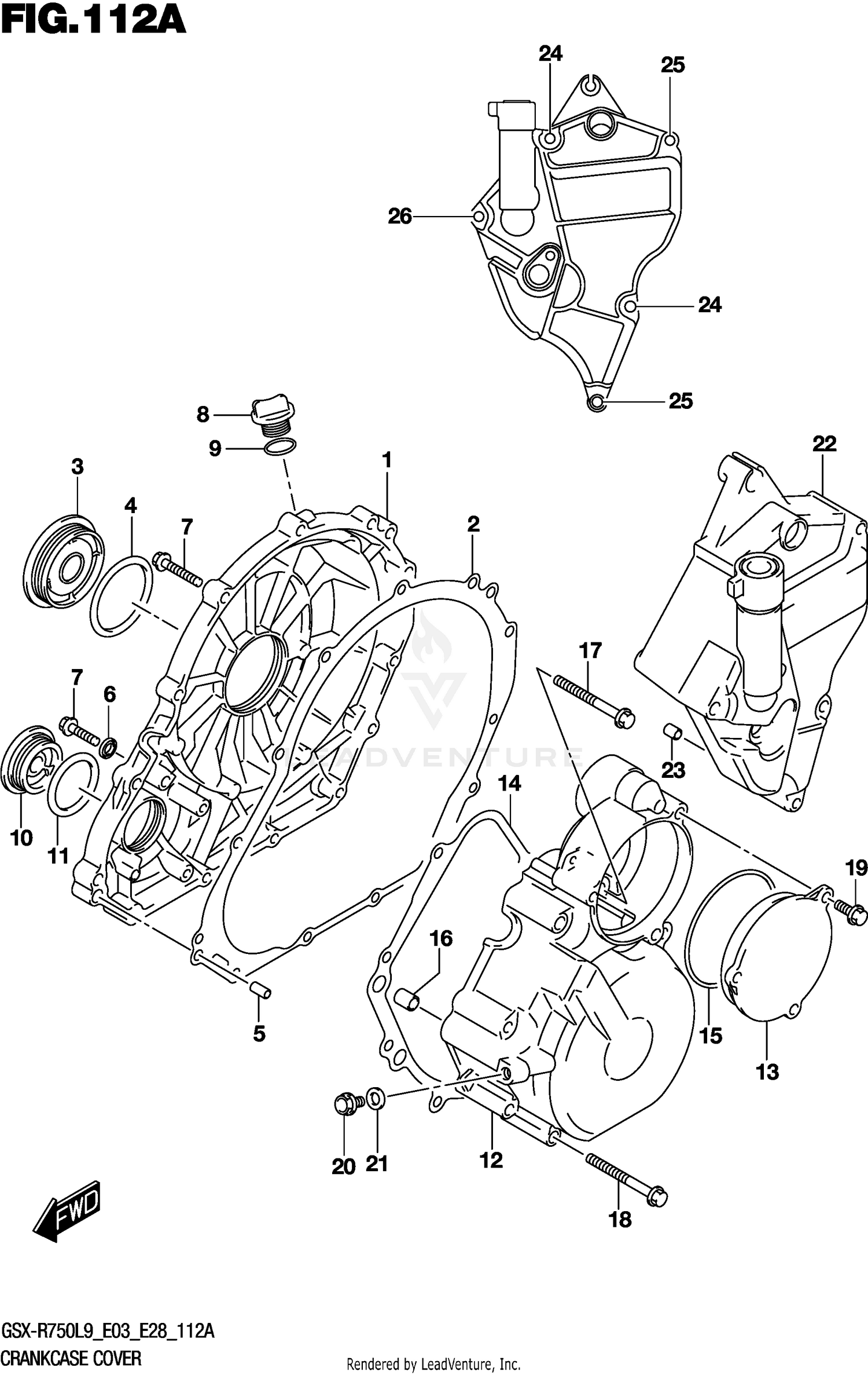 CRANKCASE COVER
