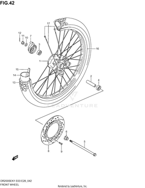 Front Wheel Schematic