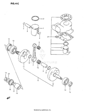 Crankshaft (l) Schematic