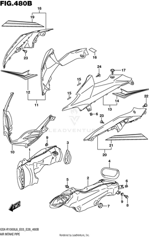 Air Intake Pipe (ajp,jsp) Schematic