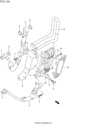 Oil Cooler (optional Schematic