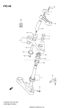 Steering Stem Schematic