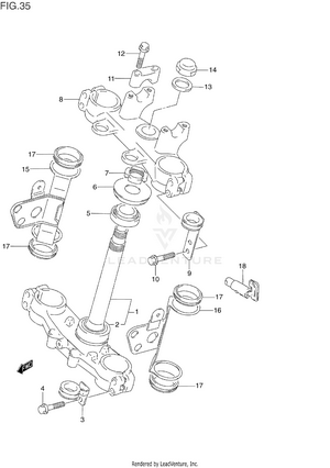 Steering Stem Schematic