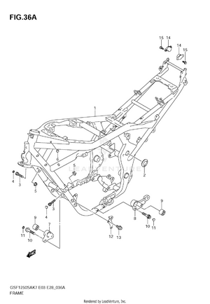 Frame (model K9) Schematic