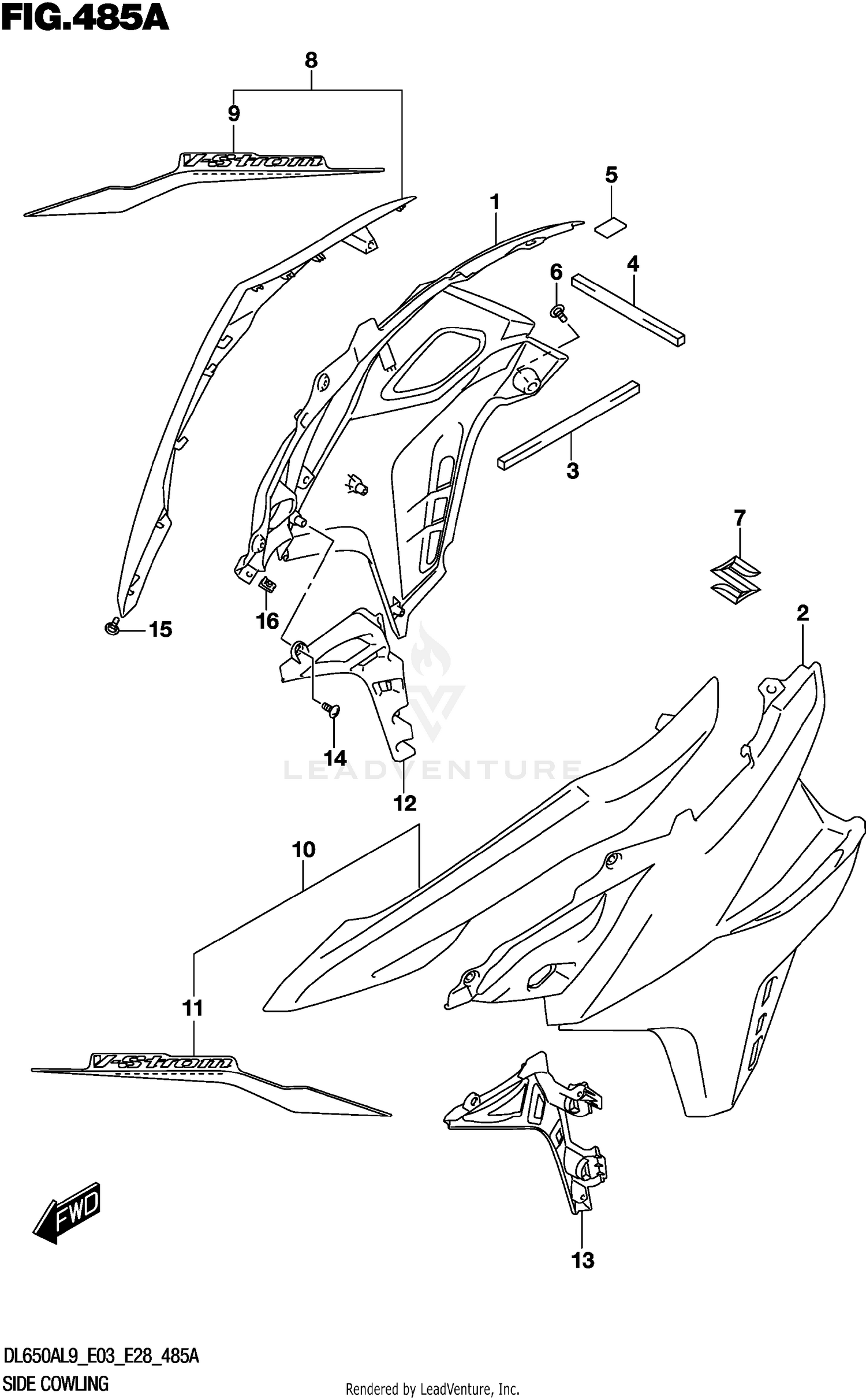 Assembly diagram